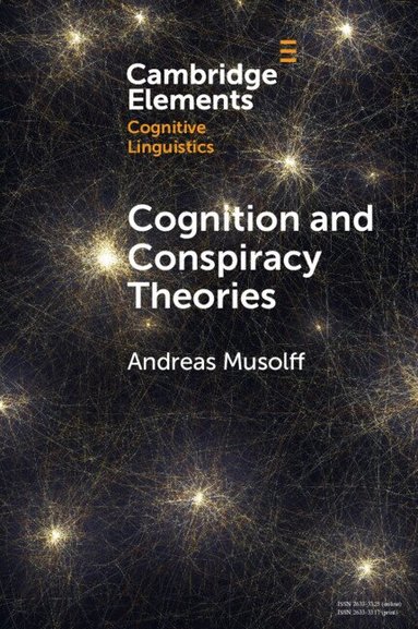 Andreas Musolff - Cognition and Conspiracy Theories, Häftad