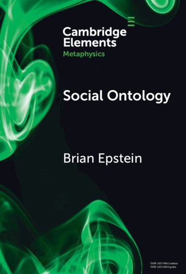 Brian Epstein - Social Ontology, Inbunden