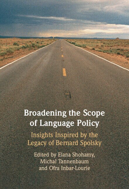 Elana Shohamy, Michal Tannenbaum, Ofra Inbar-Lourie - Broadening the Scope of Language Policy, Häftad