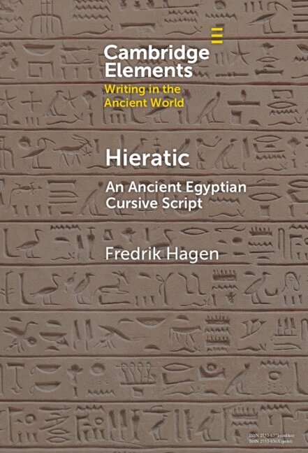 Fredrik Hagen, Fredrik (University of Copenhagen) Hagen - Hieratic, Inbunden