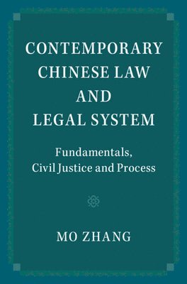 bokomslag Contemporary Chinese Law and Legal System