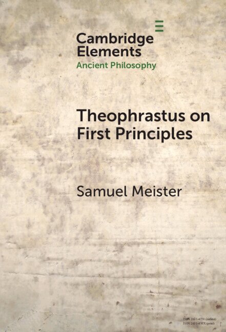 Theophrastus on First Principles