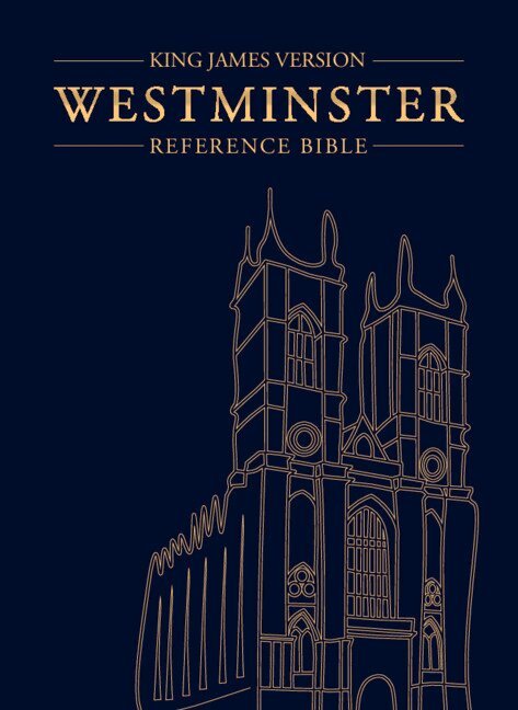 KJV Westminster Reference Bible, Dark Blue Goatskin Leather, KJ556:XE