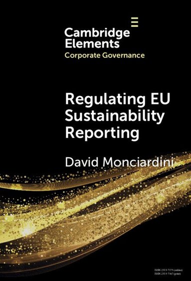David Monciardini - Regulating EU Sustainability Reporting, Inbunden