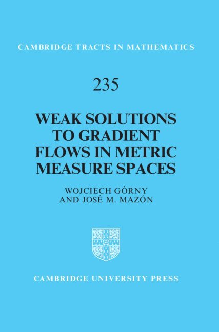 Weak Solutions to Gradient Flows in Metric Measure Spaces