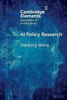 Danping Wang - AI Policy Research, Häftad. Tillgänglighet: Kommande