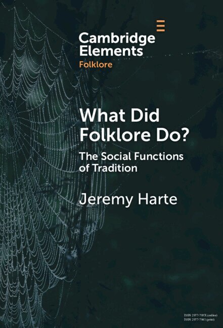Jeremy Harte - What Did Folklore Do?, Inbunden. Tillgänglighet: Kommande
