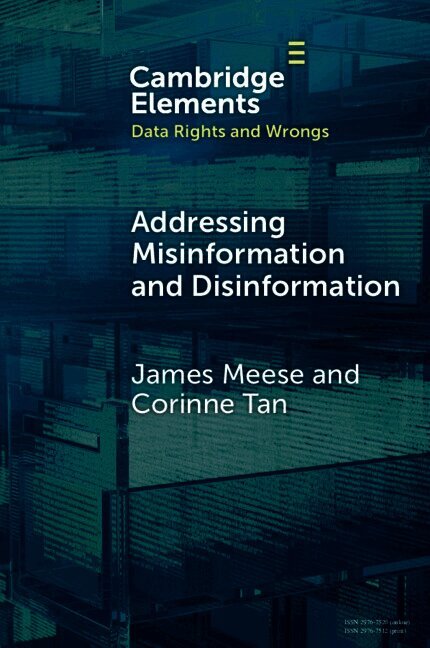 Addressing Misinformation and Disinformation