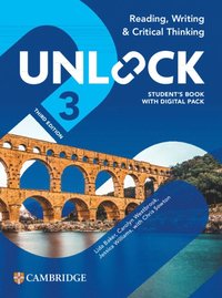 bokomslag Unlock Level 3 Reading, Writing and Critical Thinking Student's Book with Digital Pack