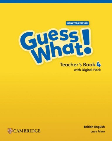 bokomslag Guess What! British English Level 4 Teacher's Book with Digital Pack Updated