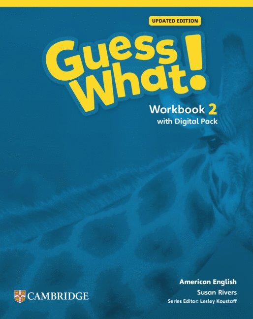 Guess What! American English Level 2 Workbook with Learner's Digital Pack Updated 1