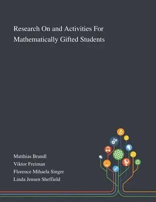 Research On and Activities For Mathematically Gifted Students, Häftad. Tillgänglighet: Lägg i varukorg