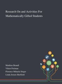 bokomslag Research On and Activities For Mathematically Gifted Students