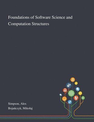 bokomslag Foundations of Software Science and Computation Structures