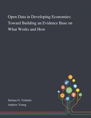 bokomslag Open Data in Developing Economies