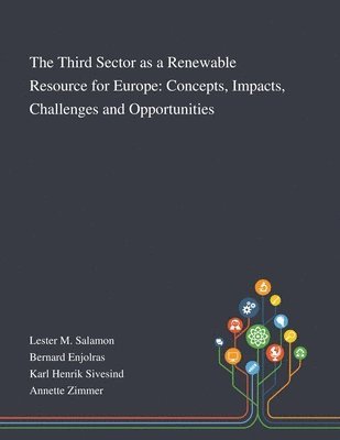 bokomslag Third Sector as a Renewable Resource for Europe