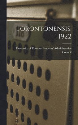 bokomslag Torontonensis, 1922