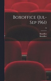 bokomslag Boxoffice (Jul-Sep 1961); 79