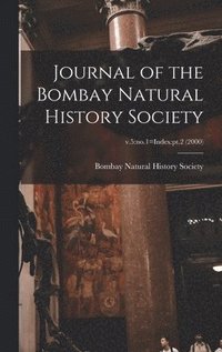 bokomslag Journal of the Bombay Natural History Society; v.5