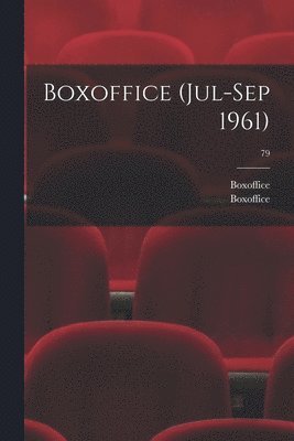 bokomslag Boxoffice (Jul-Sep 1961); 79