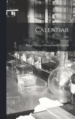 Calendar; 1884 1
