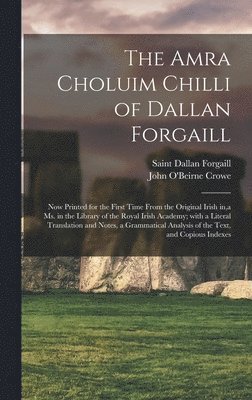 The Amra Choluim Chilli of Dallan Forgaill 1