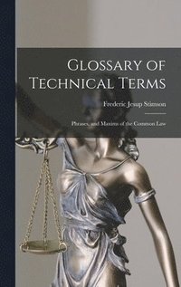 bokomslag Glossary of Technical Terms