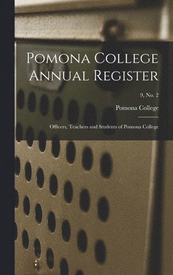 Pomona College Annual Register 1