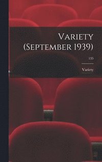 bokomslag Variety (September 1939); 135