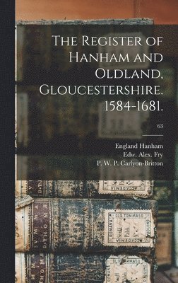 Register of Hanham and Oldland, Gloucestershire. 1584-1681.; 63