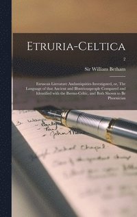 bokomslag Etruria-celtica