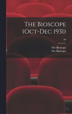 bokomslag The Bioscope (Oct-Dec 1931); 89