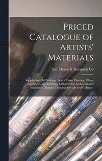 bokomslag Priced Catalogue of Artists' Materials