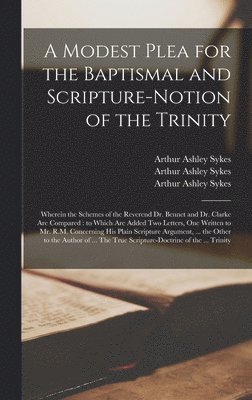 bokomslag A Modest Plea for the Baptismal and Scripture-notion of the Trinity