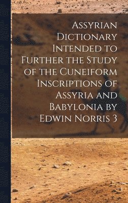 bokomslag Assyrian Dictionary Intended to Further the Study of the Cuneiform Inscriptions of Assyria and Babylonia by Edwin Norris 3