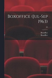 bokomslag Boxoffice (Jul-Sep 1963); 83