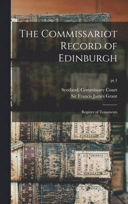 bokomslag Commissariot Record of Edinburgh