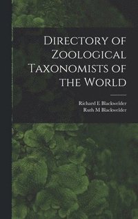 bokomslag Directory of Zoological Taxonomists of the World