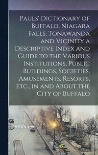 bokomslag Pauls' Dictionary of Buffalo, Niagara Falls, Tonawanda and Vicinity a Descriptive Index and Guide to the Various Institutions, Public Buildings, Societies, Amusements, Resorts, Etc., in and About the