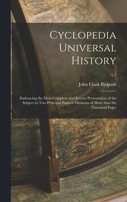 bokomslag Cyclopedia Universal History