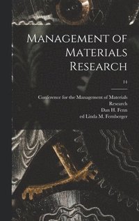 bokomslag Management of Materials Research; 14