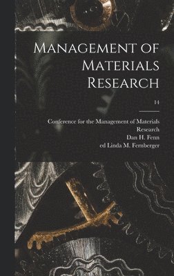 Management of Materials Research; 14 1