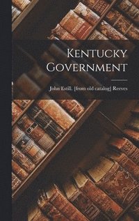 bokomslag Kentucky Government
