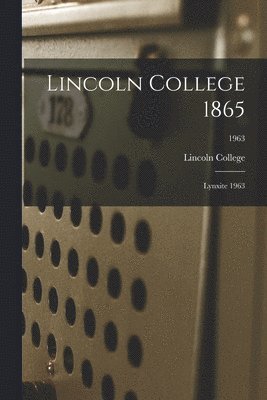 bokomslag Lincoln College 1865
