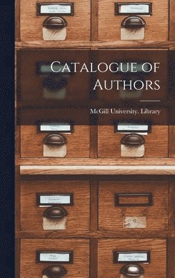 bokomslag Catalogue of Authors [microform]