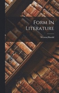 bokomslag Form In Literature