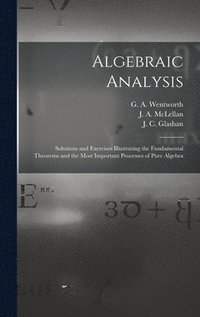 bokomslag Algebraic Analysis [microform]