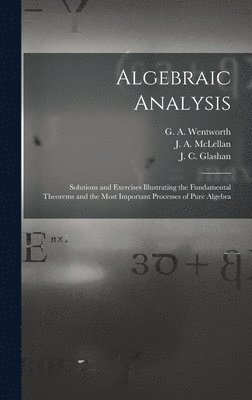 Algebraic Analysis [microform] 1