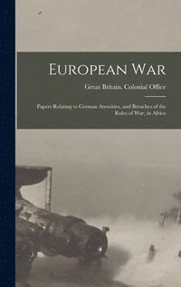 bokomslag European War
