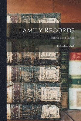 bokomslag Family Records